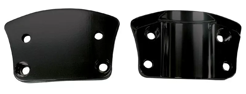 V-Factor Black Front Fender Adaptor Kit Harley Touring Models OE Repl 59013-02A