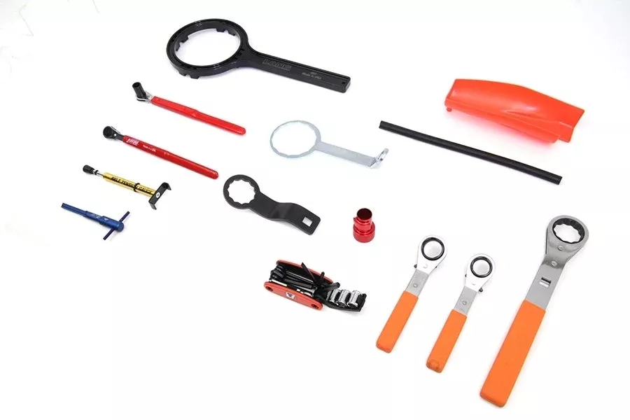 V-Twin 16-0098 Rider Motorcycle Tool Kit Essentials Harley Touring 14-Up