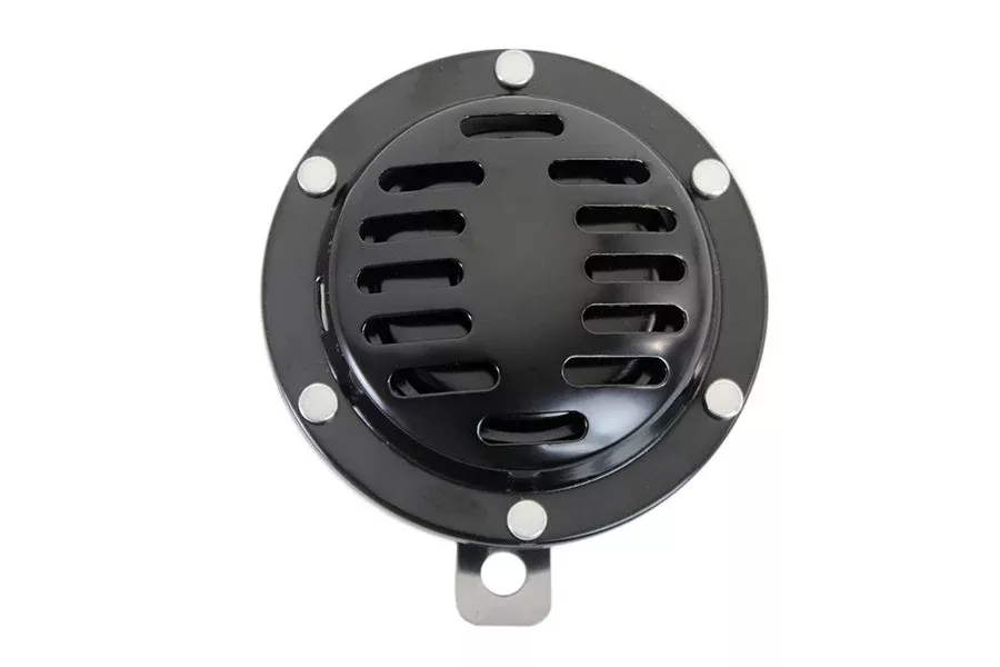V-Twin 33-1690 Universal Style Black 12 Volt Horn for Harley Davidson