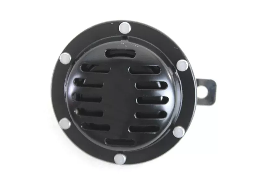 V-Twin 33-1691 Universal Style Black 6 Volt Horn for Harley Davidson Classic XL