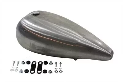 V-Twin Raw 7.5" Stretch Image Gas Tank Harley Custom Bobber Chopper & Metric