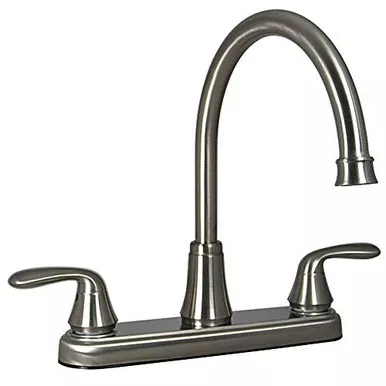 Valterra PF231402 Hybrid Kitchen Faucet with High-Arc Spout - Brushed Nickel
