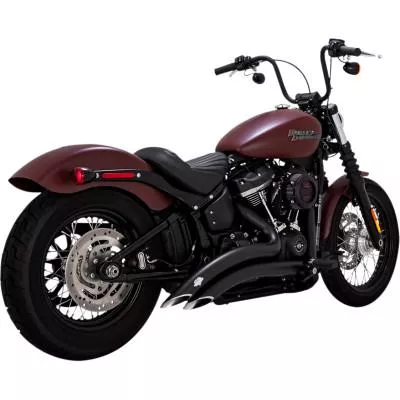 Vance & Hines Big Radius Exhaust, Black, Fits 18-20 FXBB/ FXLR/ FXFB/ FLSL/ FLHC/ FLDE/ FLSB