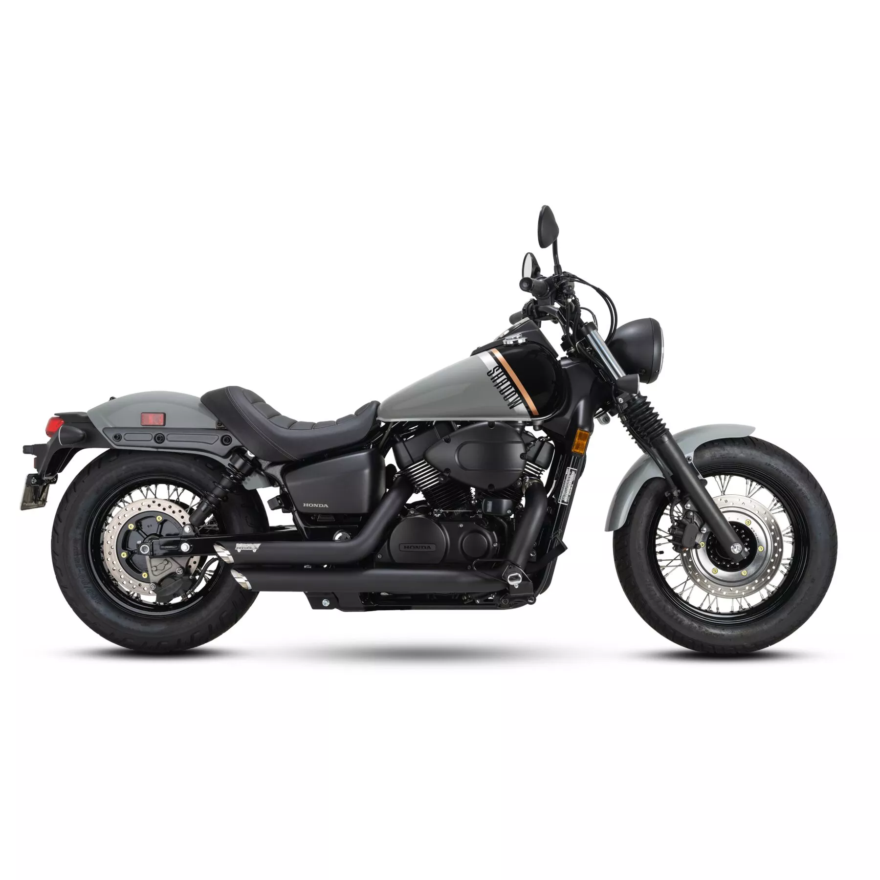 Vance & Hines Shortshots Staggered Exhaust Honda Shadow Aero / Phantom 2010-2024