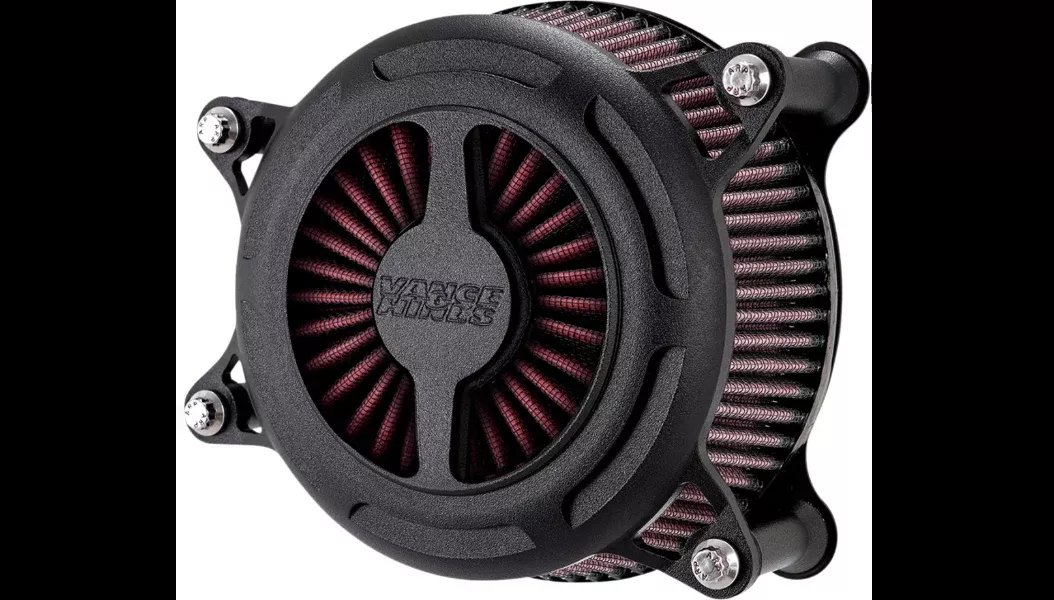 Vance & Hines V02 Blade Air Cleaner – Wrinkle Black – Fits 17-21 Touring