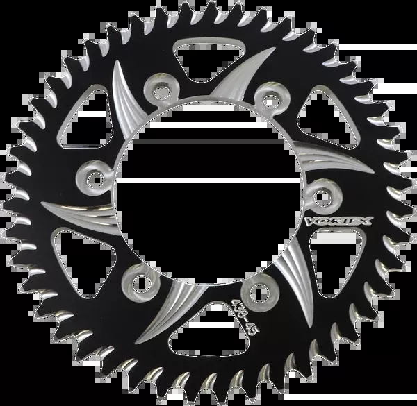 Vortex CAT5 Sprocket – 45 Tooth – Black – Kawasaki/Suzuki/Yamaha