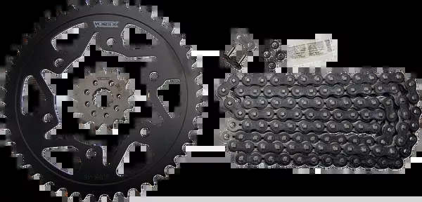 Vortex Chain And Sprocket Kit - HFRS - Black - Kawasaki EX 300 Ninja