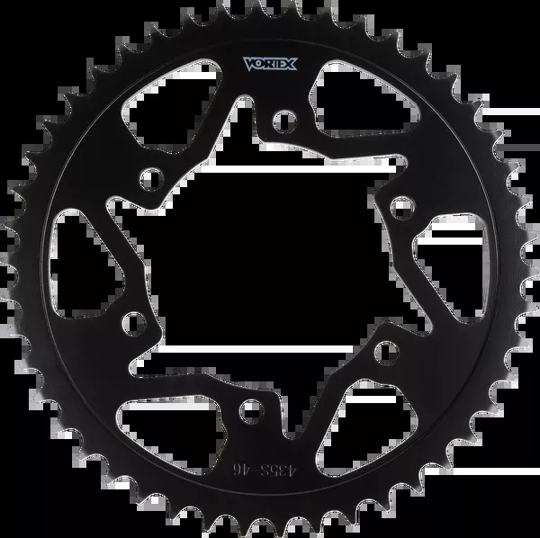 Vortex Rear Sprocket - 46 Tooth - Black - Kawasaki/Suzuki/Yamaha