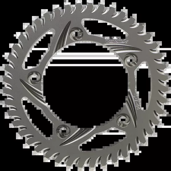 Vortex Rear Sprocket – Aluminum – 44 Tooth – Silver – Suzuki/Triumph