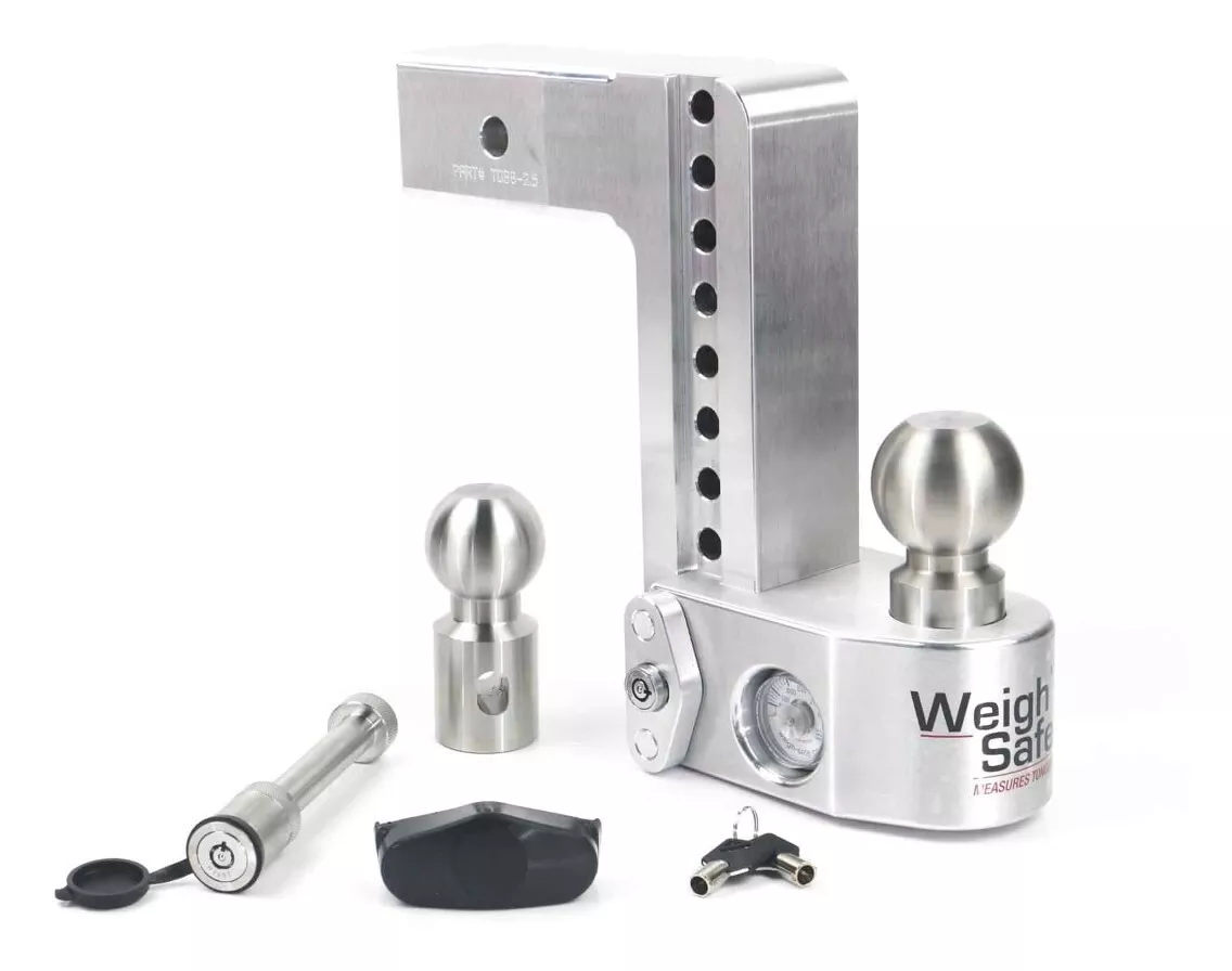 Weigh Safe Drop Hitch With Built-In Scale 2.5″ Shank