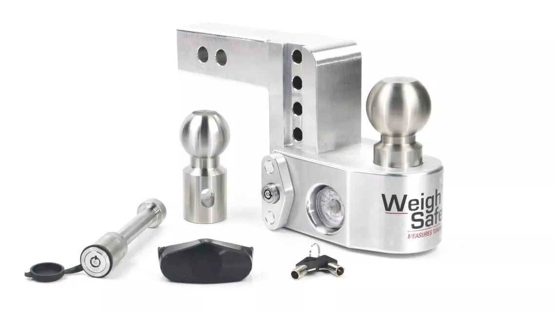 Weigh Safe Drop Hitch With Built-In Scale 2″ Shank
