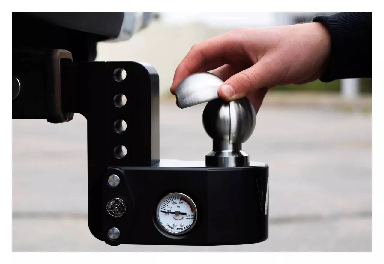 Weigh Safe Universal 2″ To 2-5/16″ Clam Shell Hitch Ball Converter