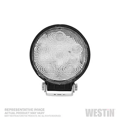 Westin 09-12005A Round 4.6″ Spot LED Work Utility Light w/ 3 Watt Epistar LED