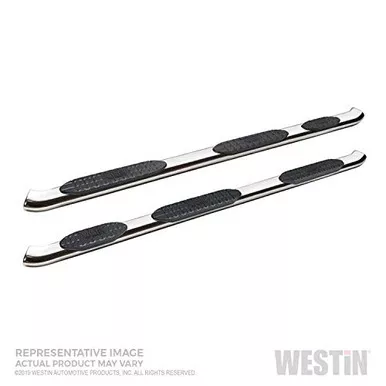 Westin 21-534710 Stainless Steel PRO TRAXX 5 Oval W2W Nerf Step Bars