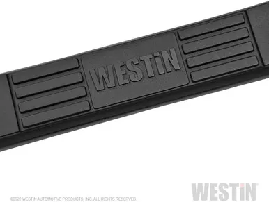 Westin 23-4110 E-Series 3 Round Nerf Step Bars Fits Sierra 1500 Silverado 1500
