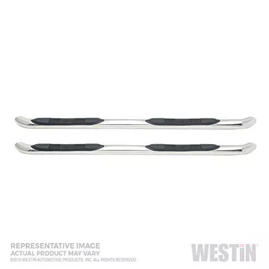 Westin 23-4150 E-Series 3 Round Nerf Step Bars Fits 19-21 Ranger