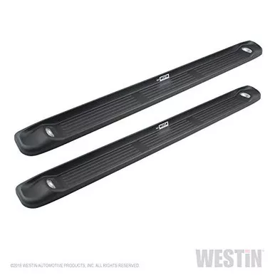 Westin 27-0025 Universal Lighted 93" Black Molded Polymer Running Boards