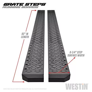 Westin 27-74765 Grate Steps Running Boards