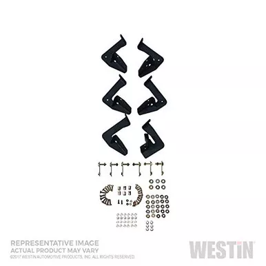 Westin 56-13835 Black HDX Drop Nerf Step Bars
