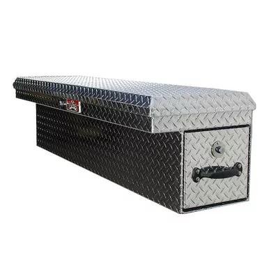 Westin 80-RB7634D Tool Box; Brute; LoSider; Diamond Tread; Polished; Aluminum