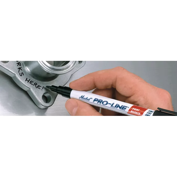 WHITE PRO-LINE MARKER