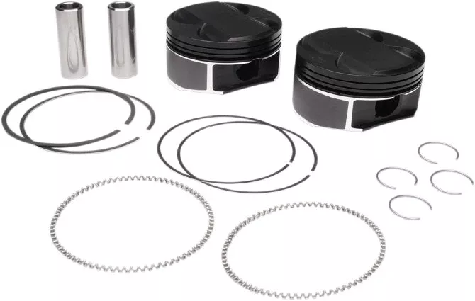 Wiseco Black Edition Big Bore Piston Kit for Harley Milwaukee Eight