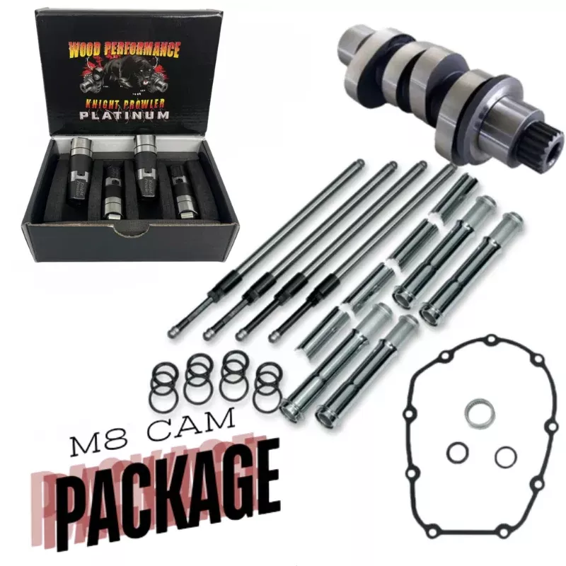 Wood Performance Knight Prowler Cam Pushrod Install Kit Milwaukee-Eight M8