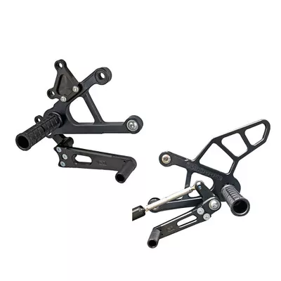 Woodcraft Kawasaki ZX-6R 19-26 Rearsets Complete Kit GP Shift