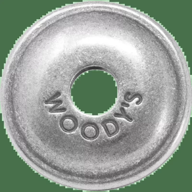 Woody’s Round Digger Alum Support Plates 24 Pieces