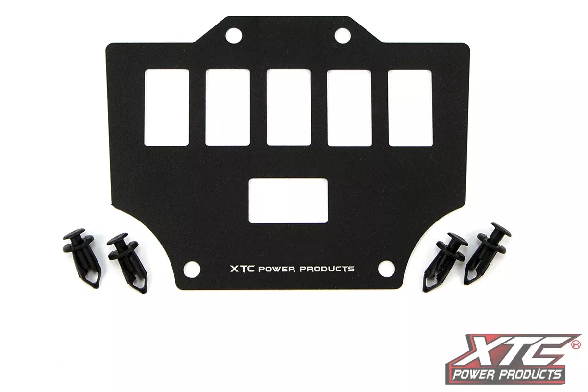 XTC POWER PRODUCTS 6 Switch Mount Plate Hon-630-0123