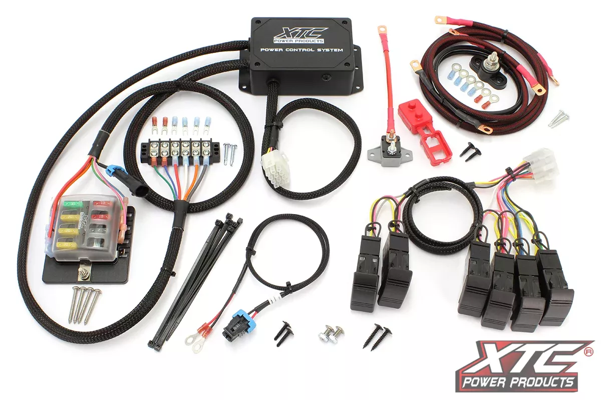 XTC POWER PRODUCTS Plug N Play Power Control 6 Switch Not Included Kaw-630-0161