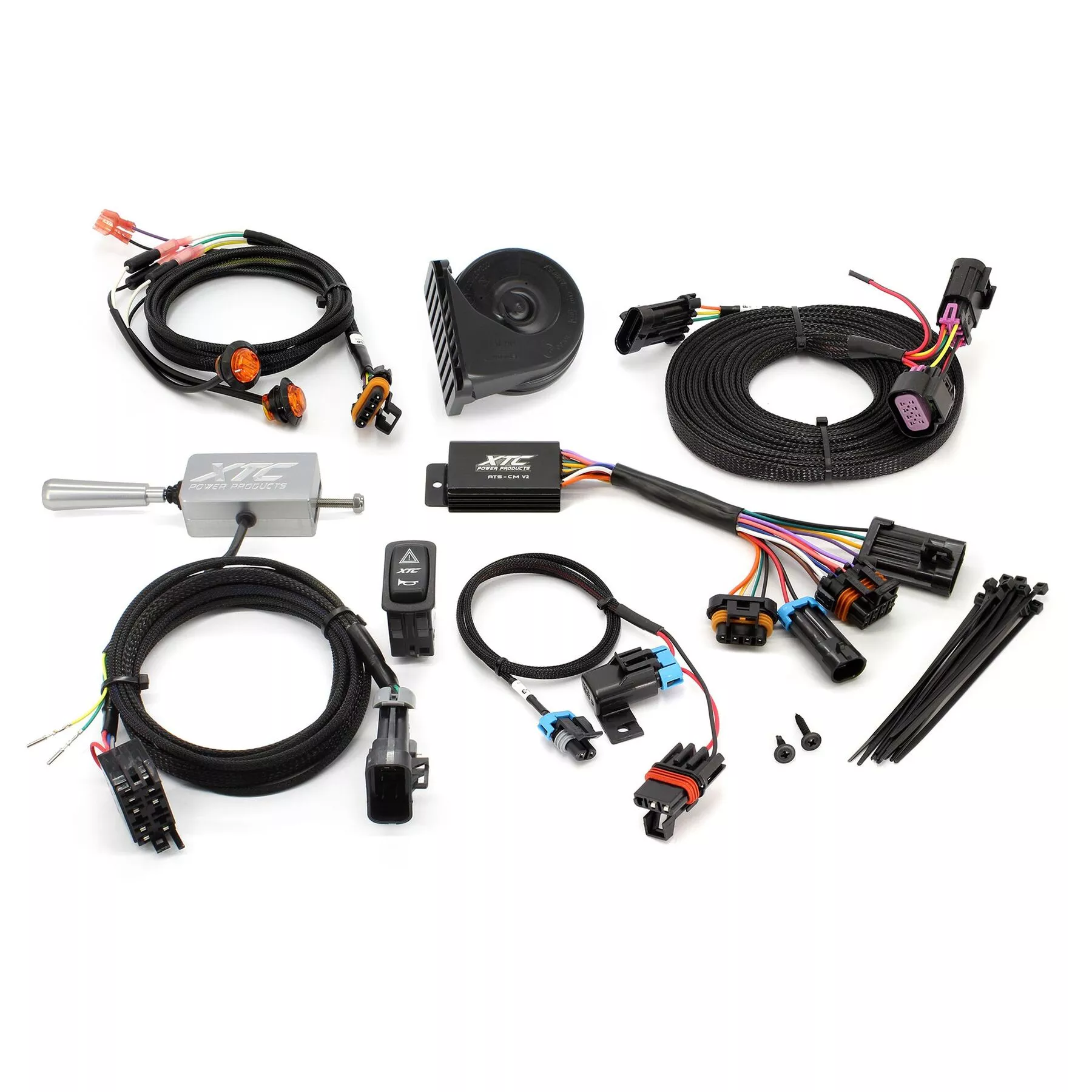 XTC Power Products Self-Canceling Turn Signal Kit w/Billet Lever Polaris Ranger XD 1500 2024