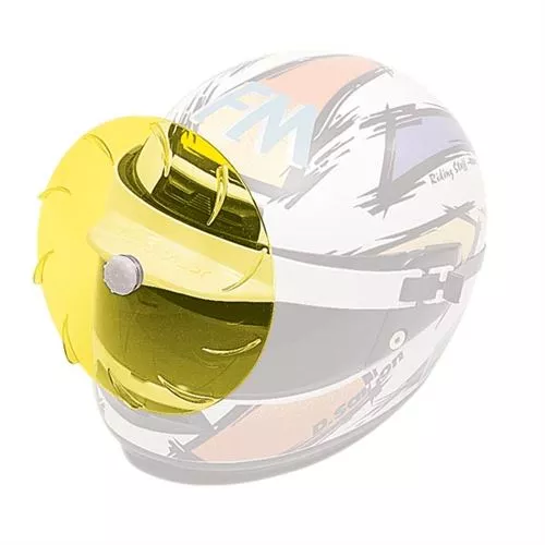 YellowTurbo-Visor For Rain