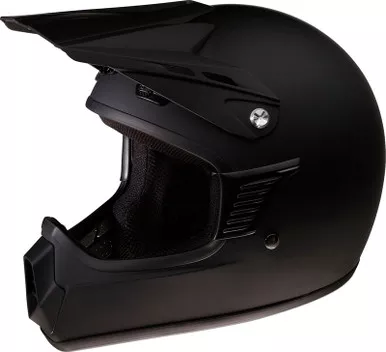 Z1R Child Rise Flat Black Helmet Matte