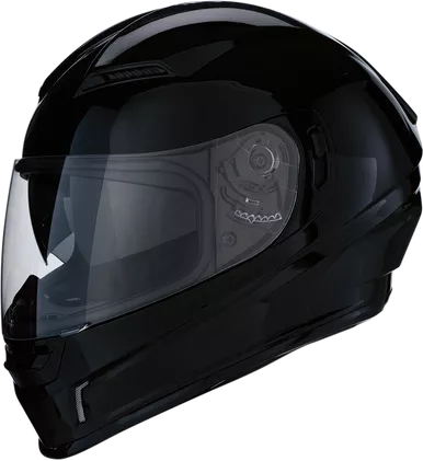 Z1R Jackal Solid Black Helmet