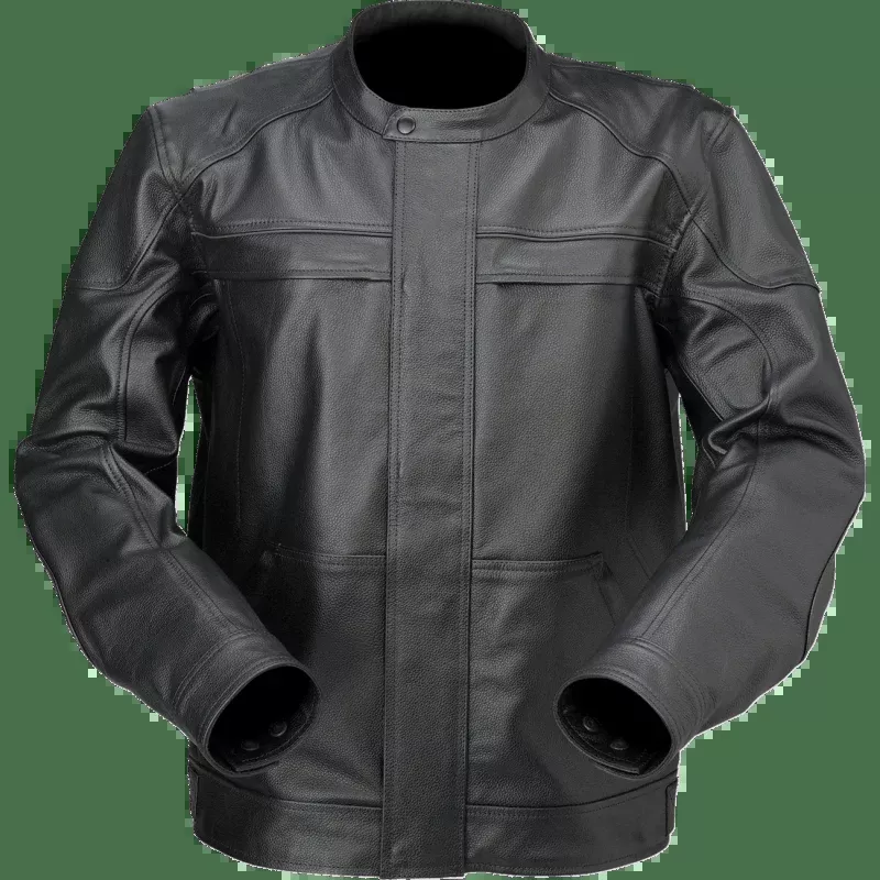 Z1R JKT Lthr Justifier BKM
