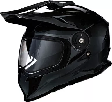 Z1R Range Snow Black Dual Pane Helmet
