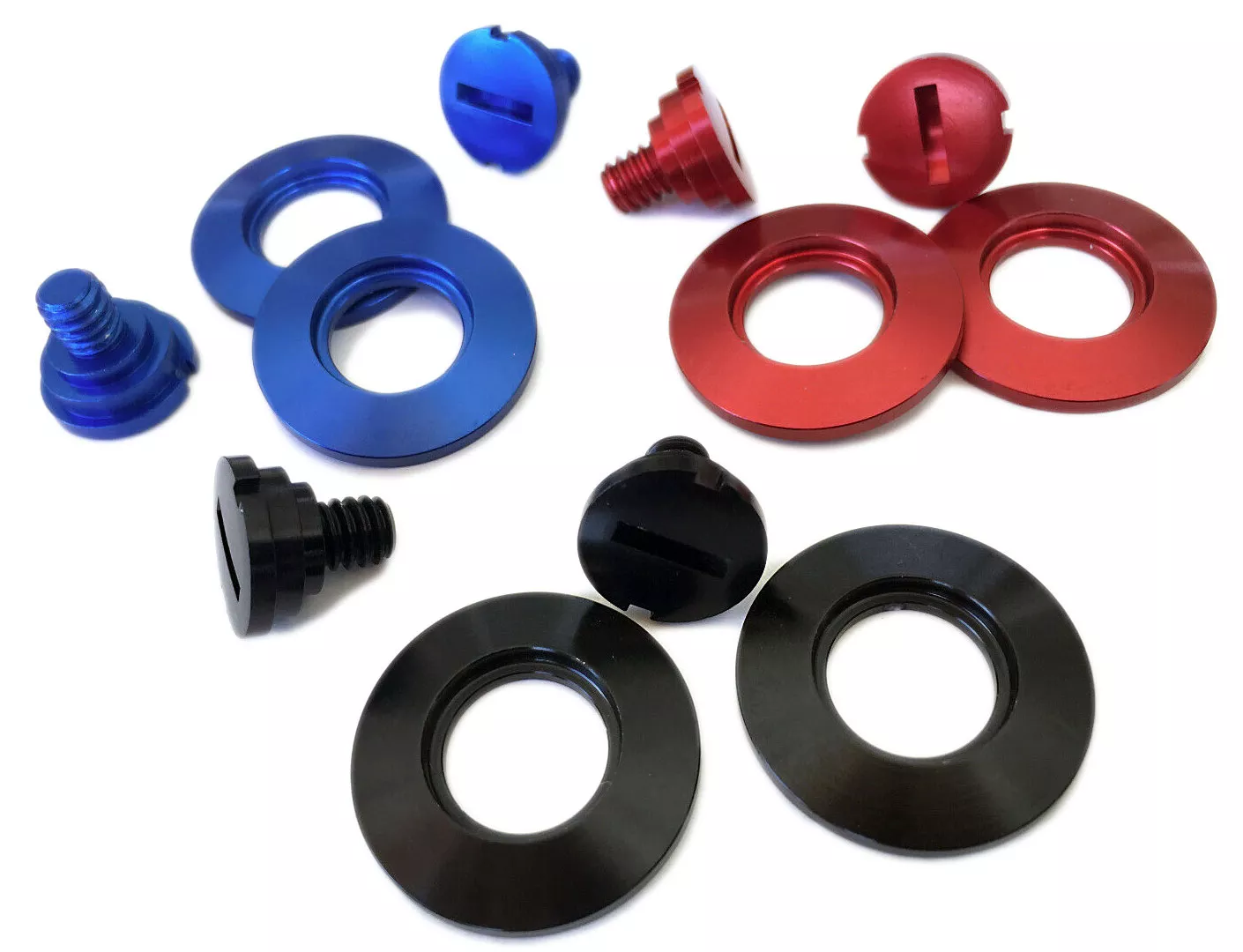 Zamp FSA-3 / Z-15 Helmet Shield Retention Kit Available in Red, Black, & Blue